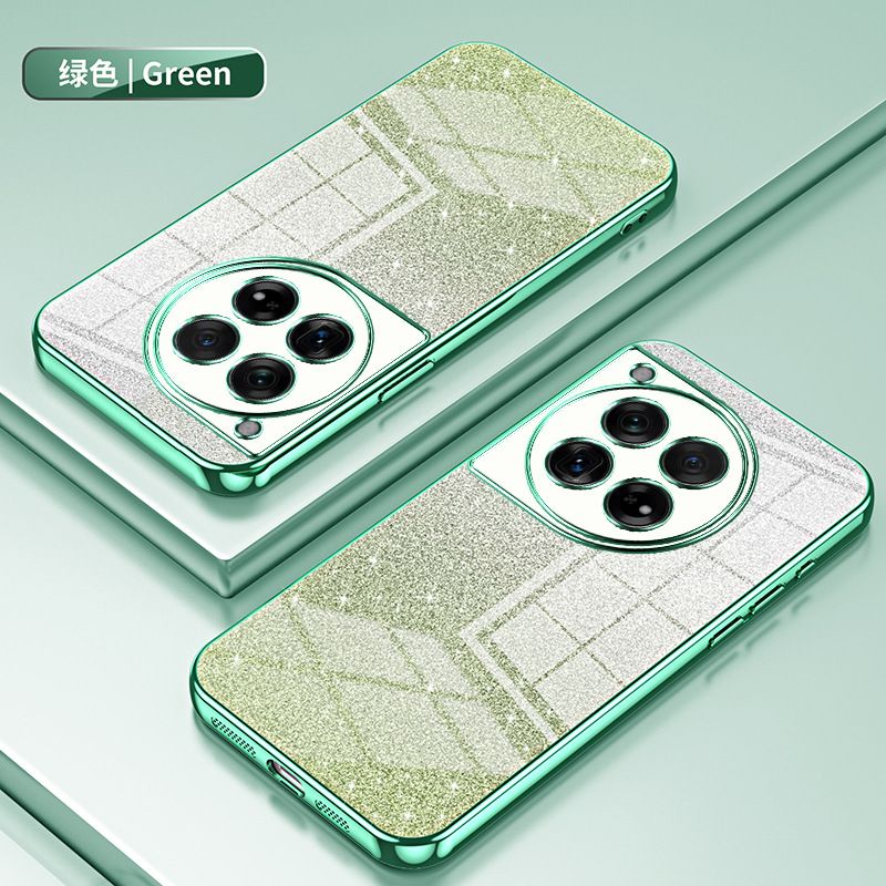 Luxury Plating Phone Case For OnePlus 12 12R 11 11R 10 Pro 10R 10T 9R 9 Pro 8T 8 Pro Ace Pro Ace 2 Ace 3 Ace 2V Nord CE 3 Lite CE2 Lite N30 N20 Glitter Powder Protective Case