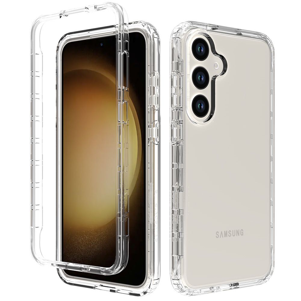 Phone Case For Samsung Galaxy S25 Ultra S24 Ultra S24 Ultra S24 Plus A56 A36 A26 A16 A55 A35 A25 A15 A05S A05 Crystal Transparent TPU+PC Bumper Shockproof Protective Case Cover