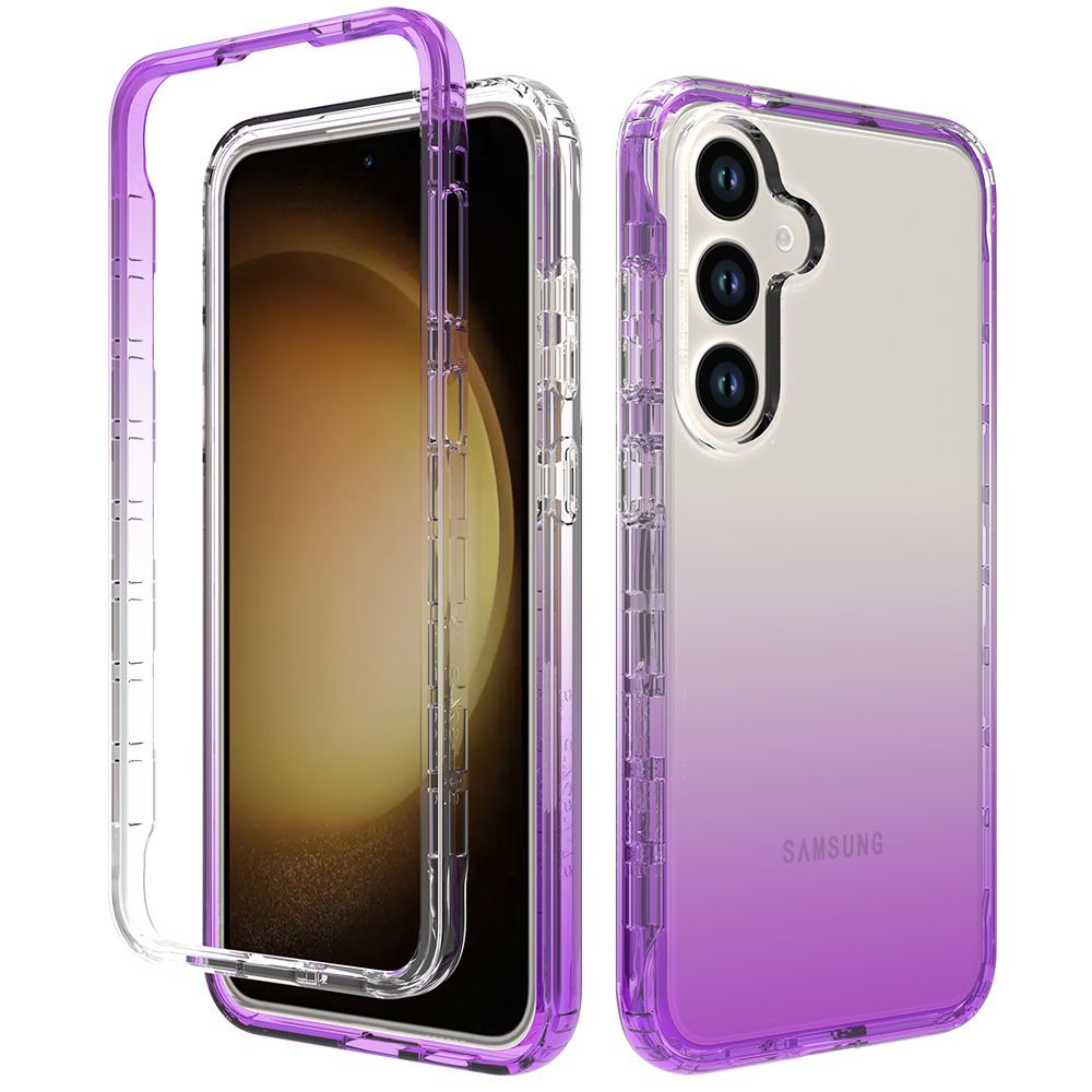 Phone Case For Samsung Galaxy S25 Ultra S24 Ultra S24 Ultra S24 Plus A56 A36 A26 A16 A55 A35 A25 A15 A05S A05 Crystal Transparent TPU+PC Bumper Shockproof Protective Case Cover