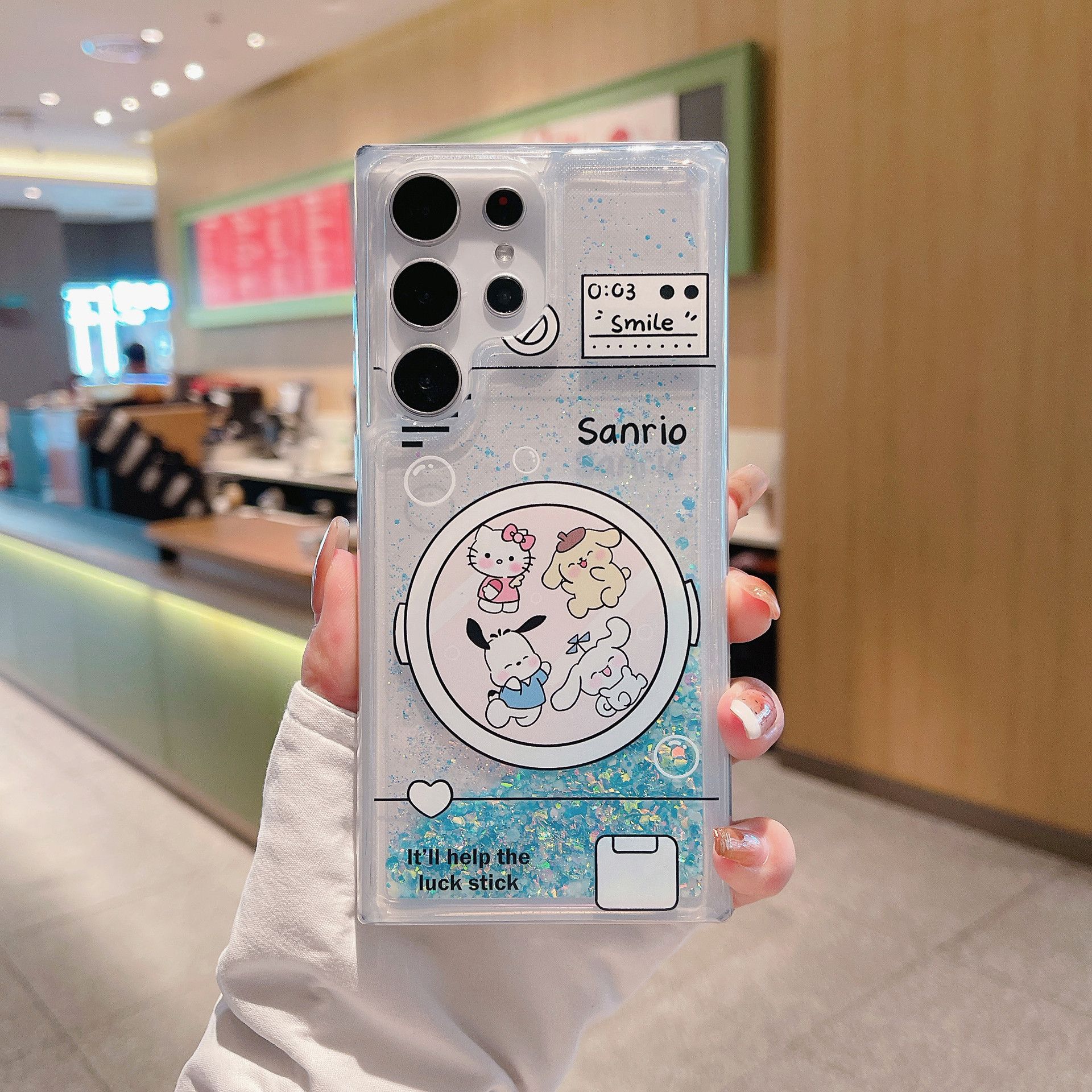 Phone Case For Samsung Galaxy S23 Ultra S22 S21 S20 S22 S21 S23 Plus S23 FE Note 20 Ultra 10 Plus 9 8 Night Glow Flower Sand Soft Silicone Cover