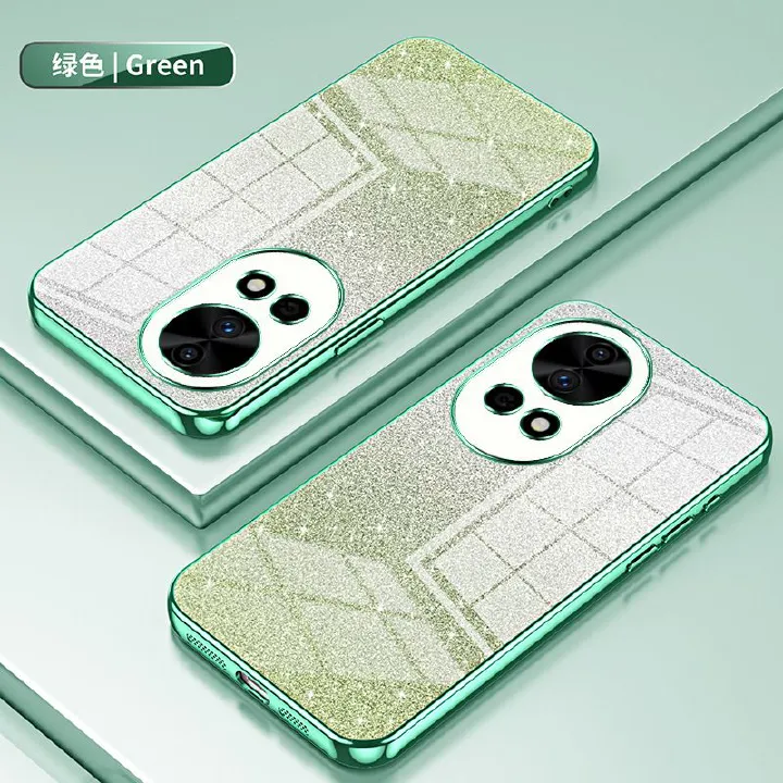 Luxury Plating Phone Case For Huawei Nova 12 Pro 12 Ultra 12 Lite 11 Pro 11 Ultra 10 9 8 7 Pro 9 8 7 6 SE 6 5i 4e 3e 5Z 5T Glitter Powder Protective Case