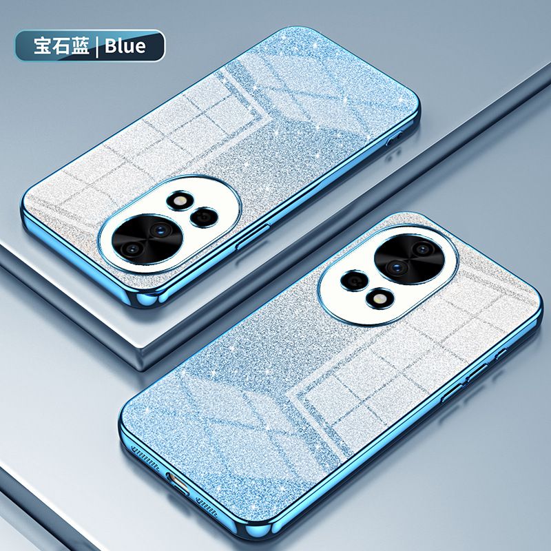 Luxury Plating Phone Case For Huawei Nova 12 Pro 12 Ultra 12 Lite 11 Pro 11 Ultra 10 9 8 7 Pro 9 8 7 6 SE 6 5i 4e 3e 5Z 5T Glitter Powder Protective Case