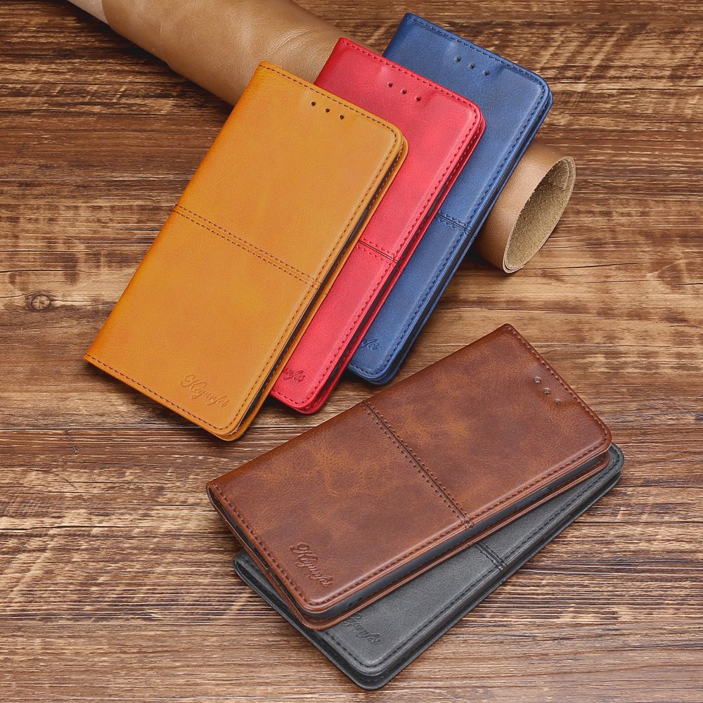 Leather Phone Case Flip Cover for Tecno Camon 30 Pro 30 Premier Spark 20 Pro+ Plus 20C 20 Pro Pova 6 Pro Shockproof Protection Stand Holder Magnetic PU Leather Case