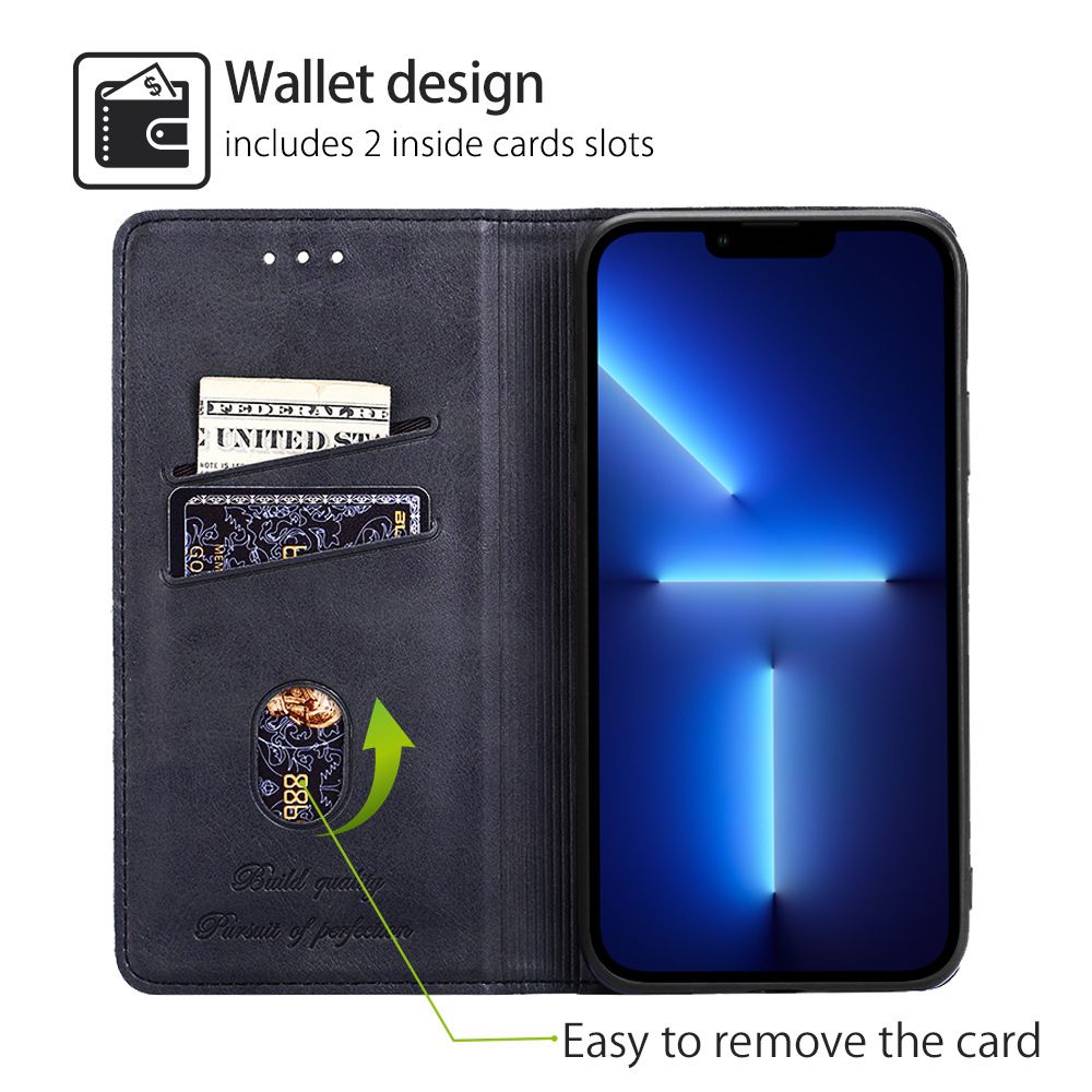 Leather Phone Case Flip Cover for Tecno Camon 30 Pro 30 Premier Spark 20 Pro+ Plus 20C 20 Pro Pova 6 Pro Shockproof Protection Stand Holder Magnetic PU Leather Case