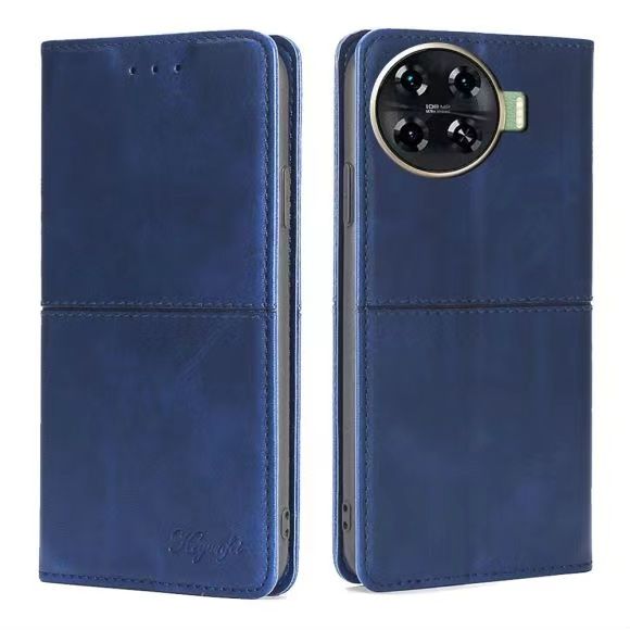 Leather Phone Case Flip Cover for Tecno Camon 30 Pro 30 Premier Spark 20 Pro+ Plus 20C 20 Pro Pova 6 Pro Shockproof Protection Stand Holder Magnetic PU Leather Case