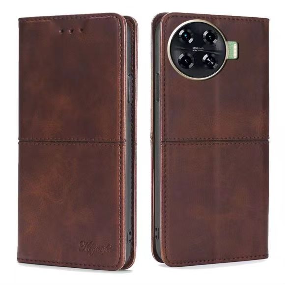 Leather Phone Case Flip Cover for Tecno Camon 30 Pro 30 Premier Spark 20 Pro+ Plus 20C 20 Pro Pova 6 Pro Shockproof Protection Stand Holder Magnetic PU Leather Case