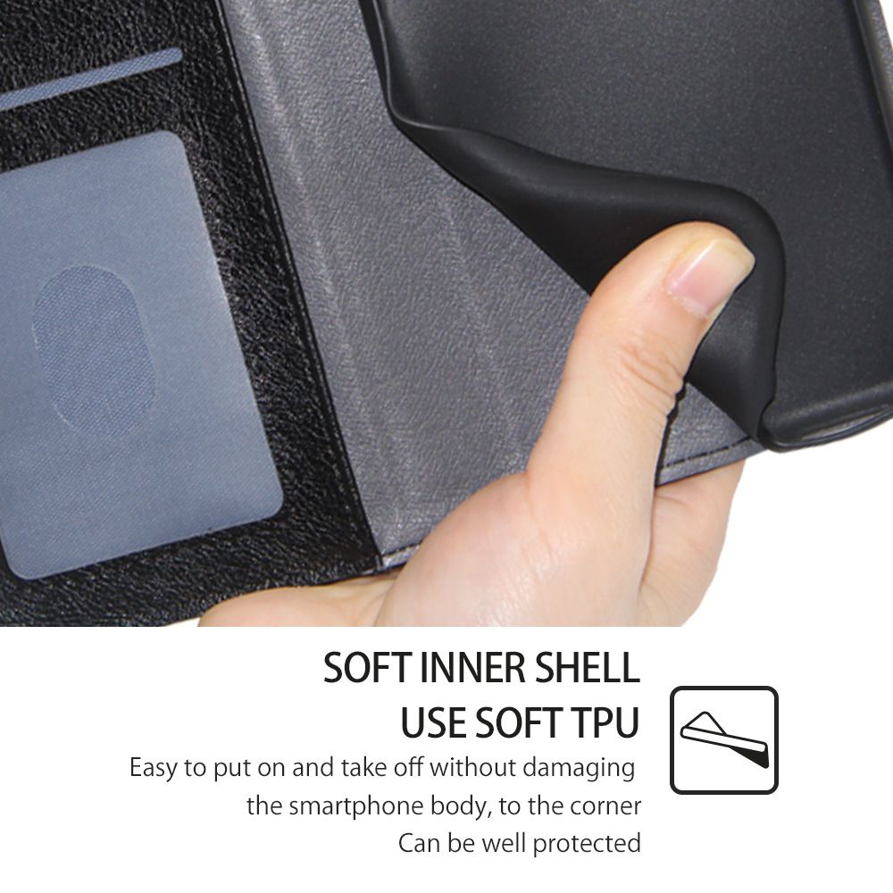 Leather Phone Case Flip Cover for Tecno Camon 30 Pro 30 Premier Spark 20 Pro+ Plus 20C 20 Pro Pova 6 Pro Shockproof Protection Stand Holder Magnetic PU Leather Case