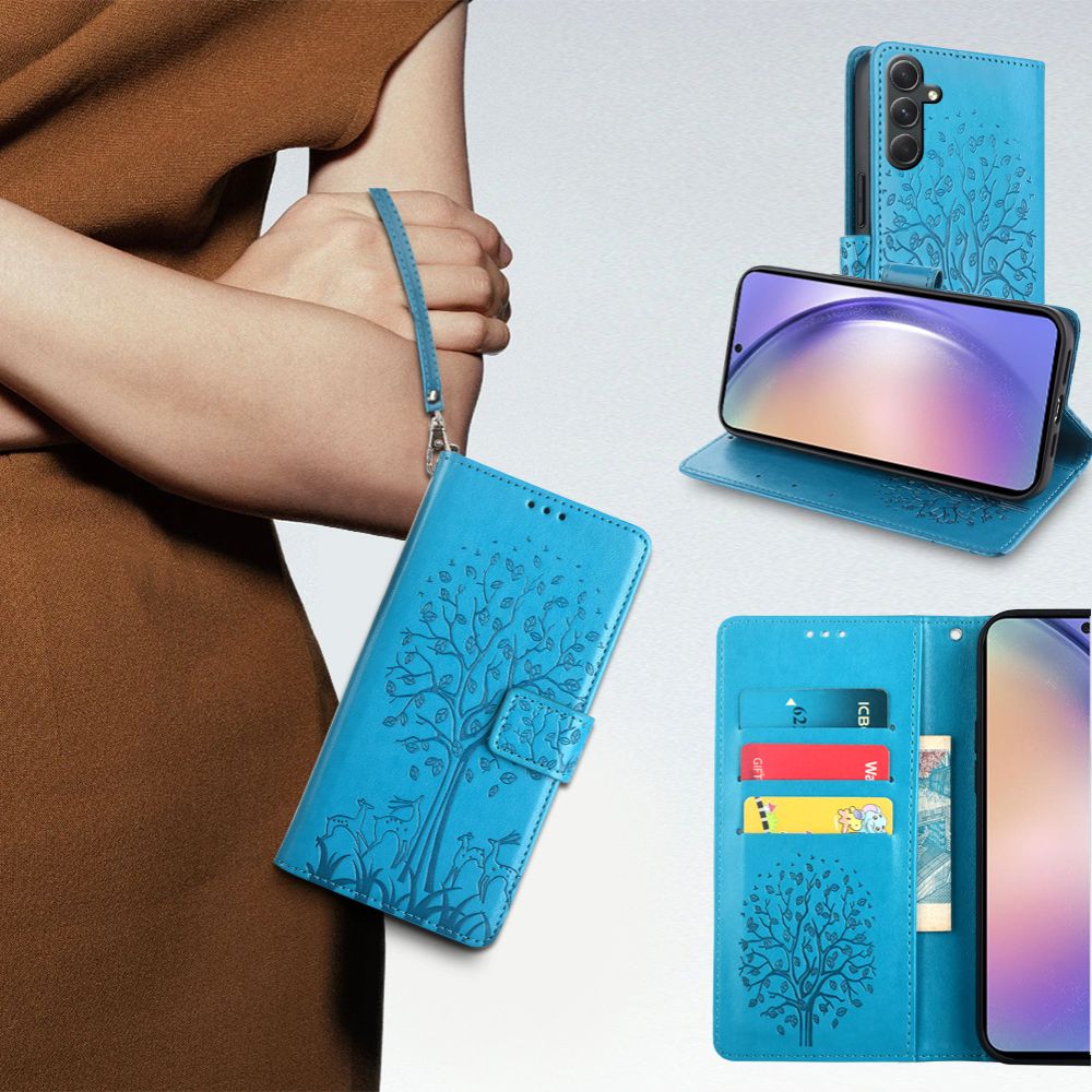 Wallet Leather Cover For Samsung Galaxy A56 A36 A26 A16 A06 A55 A35 A25 A15 A05s A05 A54 A34 A24 A14 A04s A04 A04e M04 F04 Case Card Slots Magnetic Closure Shockproof Cover
