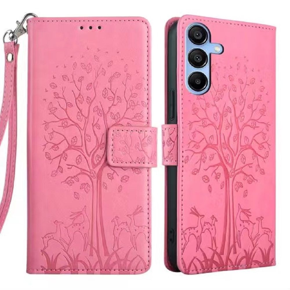 Wallet Leather Cover For Samsung Galaxy A56 A36 A26 A16 A06 A55 A35 A25 A15 A05s A05 A54 A34 A24 A14 A04s A04 A04e M04 F04 Case Card Slots Magnetic Closure Shockproof Cover