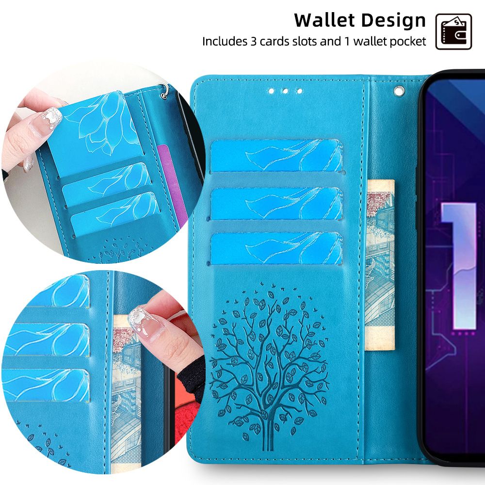Wallet Leather Cover For Huawei Y9 Prime 2019 Y9 Y7 Y6 Y5 P Smart Y7A Y8P Y9A Y8S Y7P Y6P Y5P Case Card Slots Magnetic Closure Shockproof Cover with Hand Strap