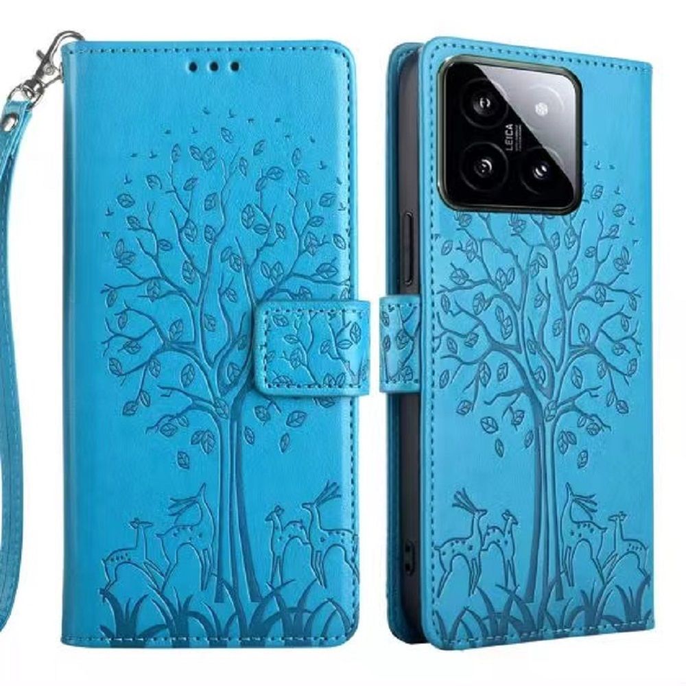 Wallet Leather Cover For Xiaomi 14 13 12 11 10 9 Pro 8 13T 12T 11T 10T Pro 13 12 11 10 9 8 Lite Note 10 Lite Case Card Slots Magnetic Closure Shockproof Cover with Hand Strap