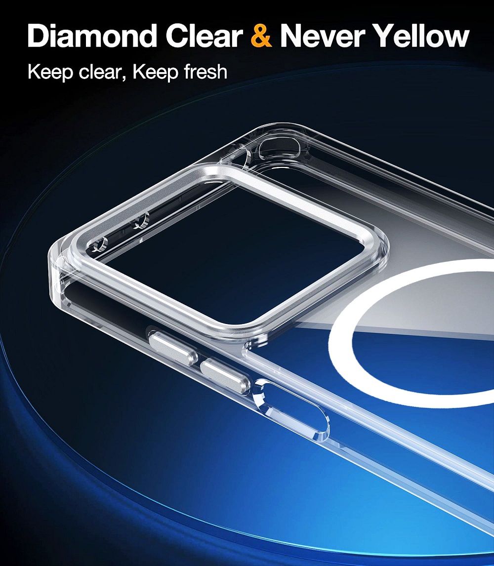 Magnetic High Transparency Acrylic Phone Case For Xiaomi Redmi Note 13 Pro 13 5G 4G 13 Pro+ A3 13C 12C 12 Xiaomi Poco X6 M6 Pro Metal Lens Circle Shockproof Bumper Cover