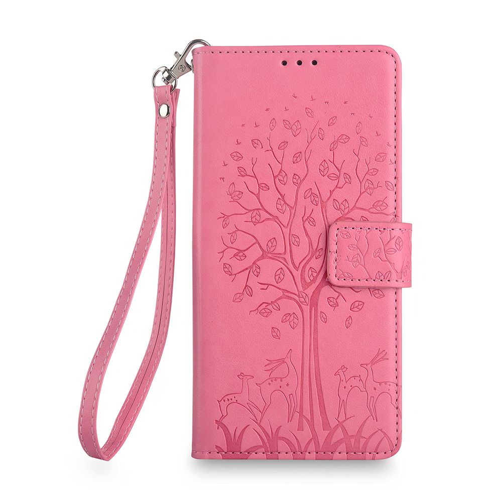 Wallet Leather Cover For Vivo Y03 Y27S Y17S Y78+ Y78 Y27 Y36 Y35+ Y02 Y02A Y02T Y53S Y51 Y31 Y51S Y51A Y21 Y21S Y33S Y15S Y01 Y15A Case Card Slots Magnetic Closure Shockproof Cover with Hand Strap