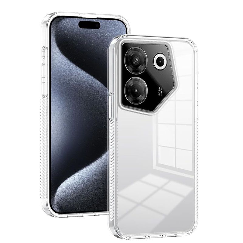For Tecno Camon 20s Pro 5G/CK8n / Camon 20 Pro 5G/CK8n Case Cover, Transparent Hard Acrylic pc Hard Back Plate Shockproof Protective Case
