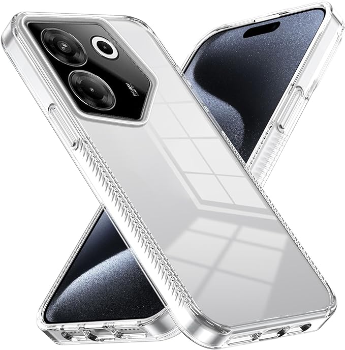 For Tecno Camon 20s Pro 5G/CK8n / Camon 20 Pro 5G/CK8n Case Cover, Transparent Hard Acrylic pc Hard Back Plate Shockproof Protective Case