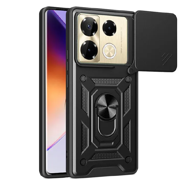 Slide Camera Lens Cover for Infinix Hot 40 40i Smart 8 Pro Plus Note 40 Pro Itel A70 A60S P55 Tecno Spark Go 2024/Tecno Spark 20/Tecno Spark20C Camon 30 Pro / Camon 30 Premier 5G Phone Case