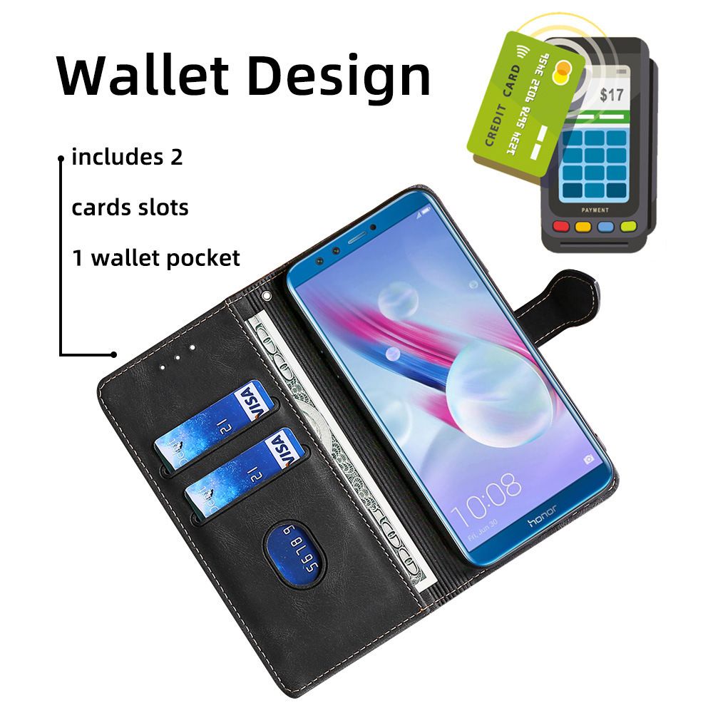 Leather Flip Cover for Tecno Camon 30 Spark 20 Pro Plus 30 20 Premier Pova 6 Pro 5G Wallet Design with Card Slots Magnetic Lock Case