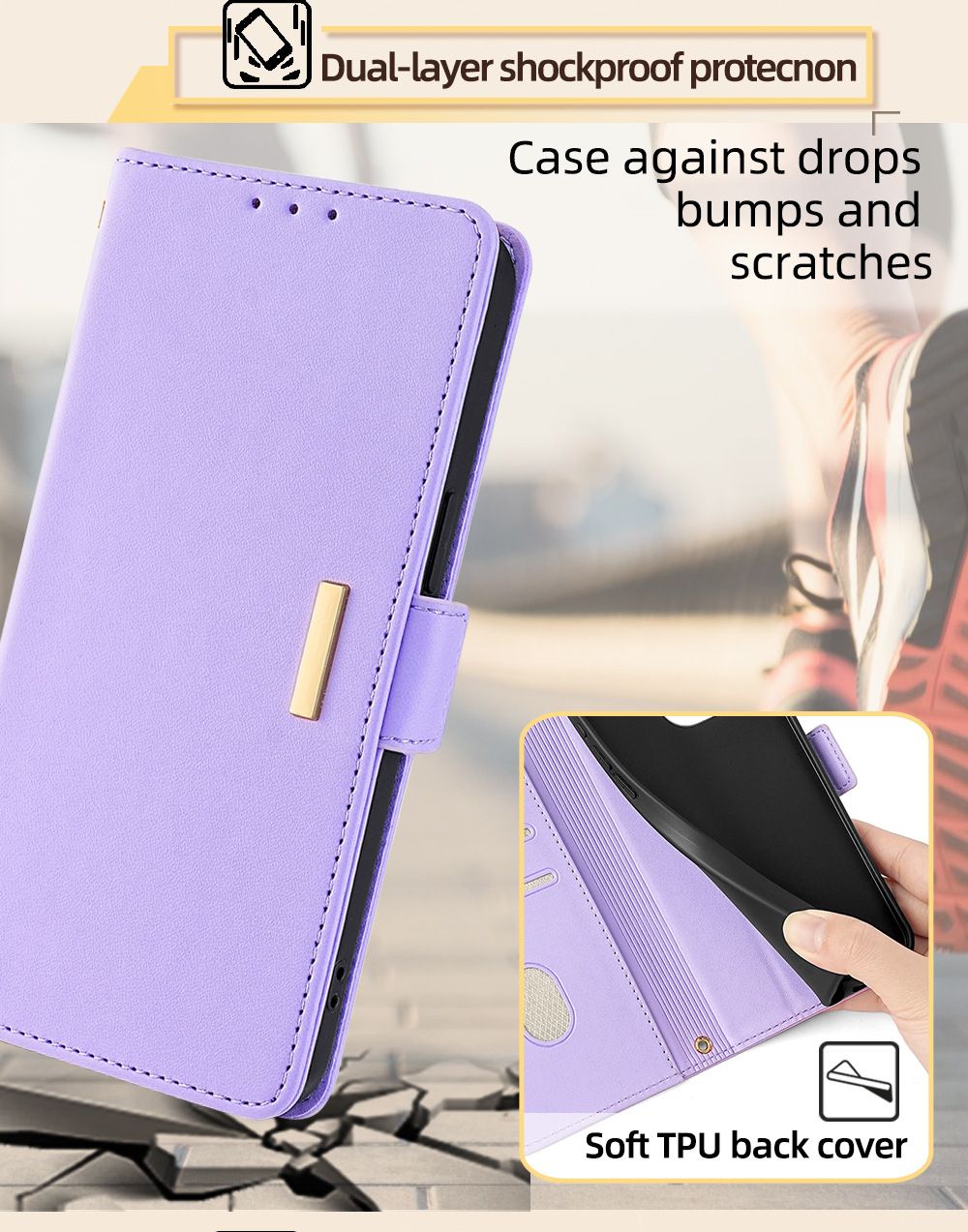 Flip Case for Infinix Zero 30 5G Smart 8 Note 30 40 Pro 30i 40i 20i 10 Note 11 Pro Wallet PU Leather Magnetic Protective Cellphone Cover