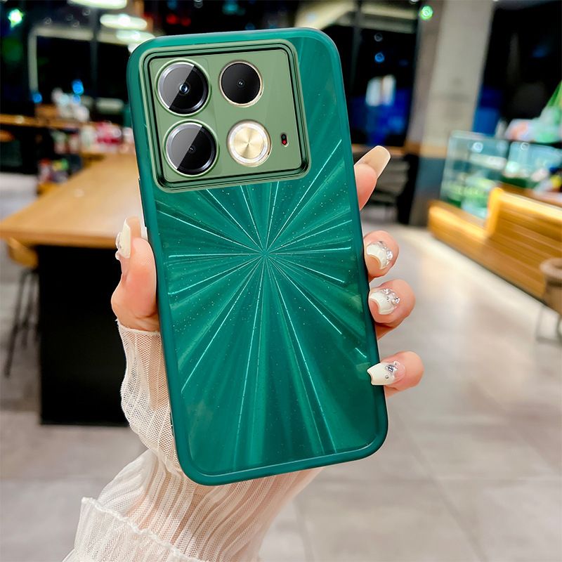 New Arrival - Transparent With Glitter Paper 2 in 1 Phone Case For Infinix Note 40 40 Pro 40 Pro+ 30 Pro 30i Hot 40 Pro 40i 30 30i 20 12 12i 12 Play with Lens Film Protective Back Cover