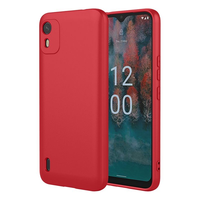 Silicone Liquid Soft And Smooth Touch Phone Case For Nokia C12 C31 G22 C110 C1 2019 Silicone Shock-Absorbing Thin Cover