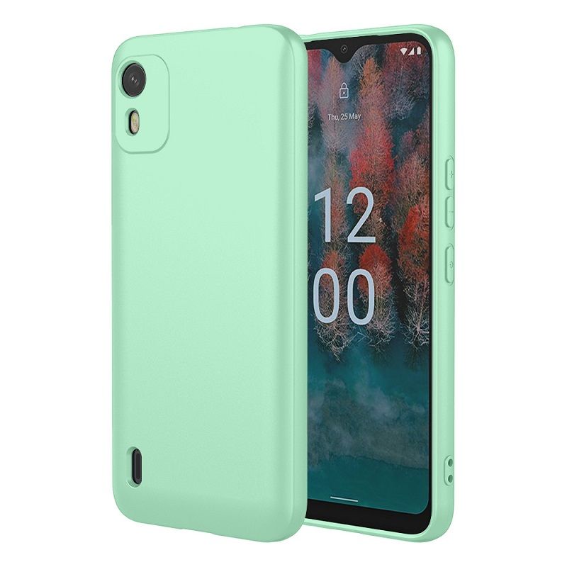 Silicone Liquid Soft And Smooth Touch Phone Case For Nokia C12 C31 G22 C110 C1 2019 Silicone Shock-Absorbing Thin Cover