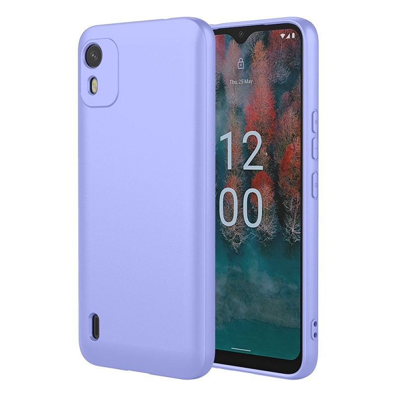 Silicone Liquid Soft And Smooth Touch Phone Case For Nokia C12 C31 G22 C110 C1 2019 Silicone Shock-Absorbing Thin Cover