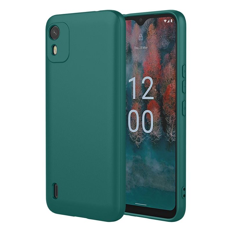 Silicone Liquid Soft And Smooth Touch Phone Case For Nokia C12 C31 G22 C110 C1 2019 Silicone Shock-Absorbing Thin Cover
