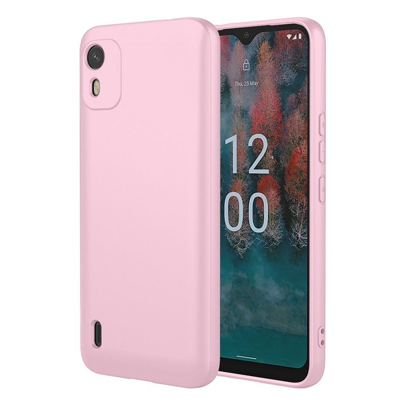 Silicone Liquid Soft And Smooth Touch Phone Case For Nokia C12 C31 G22 C110 C1 2019 Silicone Shock-Absorbing Thin Cover