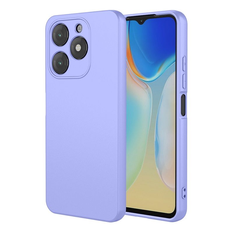 Silicone Liquid Soft And Smooth Touch Phone Case For Tecno Spark 10 Pro 10C 20C 20 Pro+ 20 Pro 9T 9 Pro 8T 8 7 7P 7 6 5 Air 4 8C GO 2024 GO 2023 GO 2022 Shock-Absorbing Thin Cover