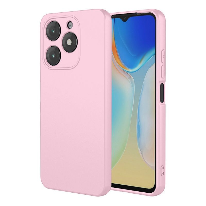 Silicone Liquid Soft And Smooth Touch Phone Case For Tecno Spark 10 Pro 10C 20C 20 Pro+ 20 Pro 9T 9 Pro 8T 8 7 7P 7 6 5 Air 4 8C GO 2024 GO 2023 GO 2022 Shock-Absorbing Thin Cover