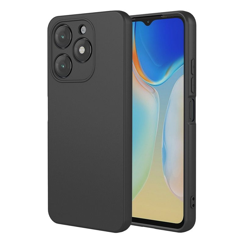 Silicone Liquid Soft And Smooth Touch Phone Case For Tecno Spark 10 Pro 10C 20C 20 Pro+ 20 Pro 9T 9 Pro 8T 8 7 7P 7 6 5 Air 4 8C GO 2024 GO 2023 GO 2022 Shock-Absorbing Thin Cover