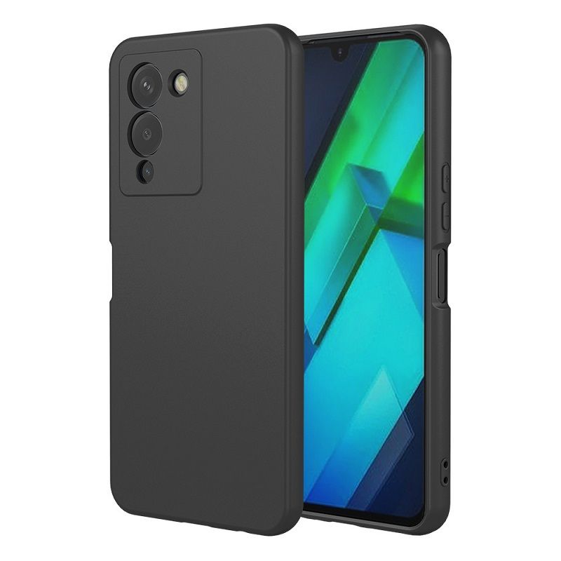 Silicone Liquid Soft And Smooth Touch Phone Case For Infinix Note 40 Pro 40 Pro+ 30 VIP 30i 30 Pro 10 11 Pro 11s 12 G96 12 VIP 12i 12 Pro 8i 7 Lite 8 GT 10 Pro Shock-Absorbing Thin Cover
