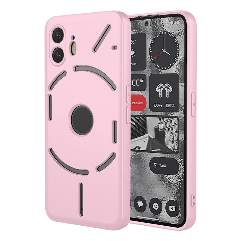 Silicone Liquid Soft And Smooth Touch Phone Case For Nothing Phone (2) / (1) / (2A) Shock-Absorbing Thin Cover