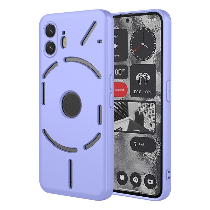 Silicone Liquid Soft And Smooth Touch Phone Case For Nothing Phone (2) / (1) / (2A) Shock-Absorbing Thin Cover