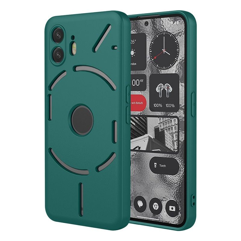 Silicone Liquid Soft And Smooth Touch Phone Case For Nothing Phone (2) / (1) / (2A) Shock-Absorbing Thin Cover