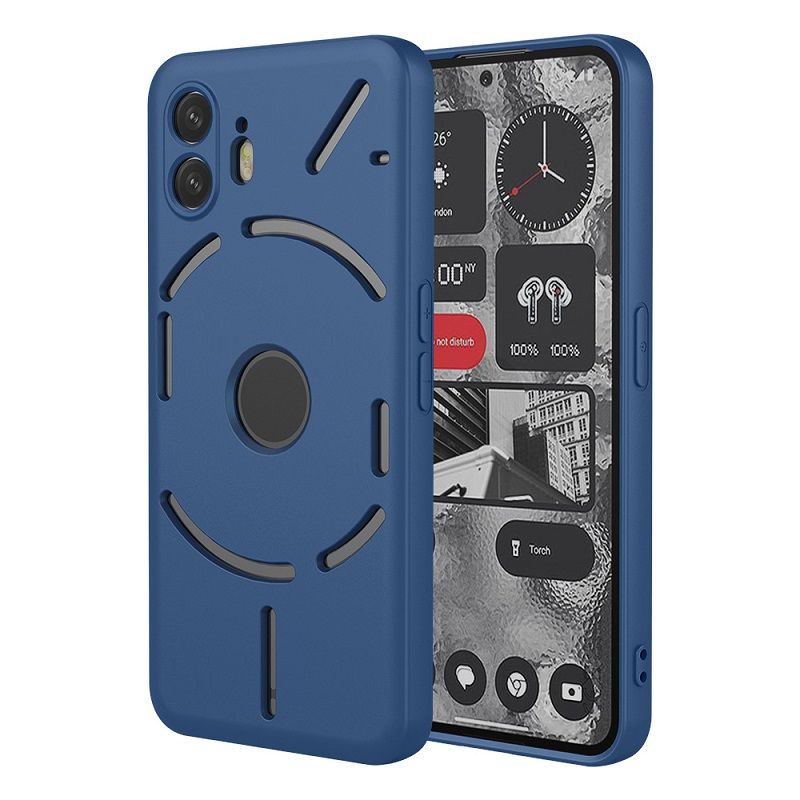 Silicone Liquid Soft And Smooth Touch Phone Case For Nothing Phone (2) / (1) / (2A) Shock-Absorbing Thin Cover