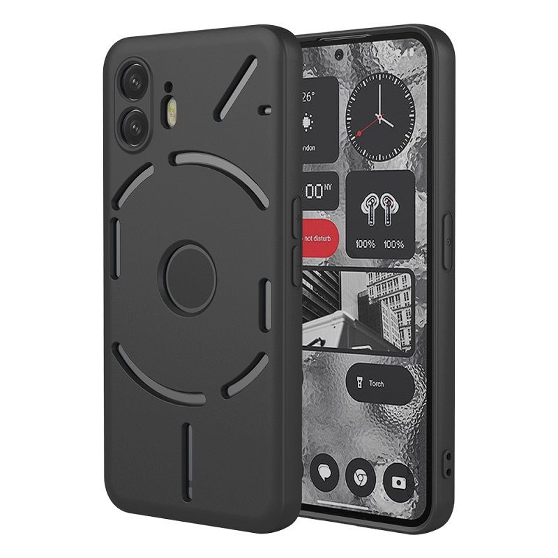 Silicone Liquid Soft And Smooth Touch Phone Case For Nothing Phone (2) / (1) / (2A) Shock-Absorbing Thin Cover