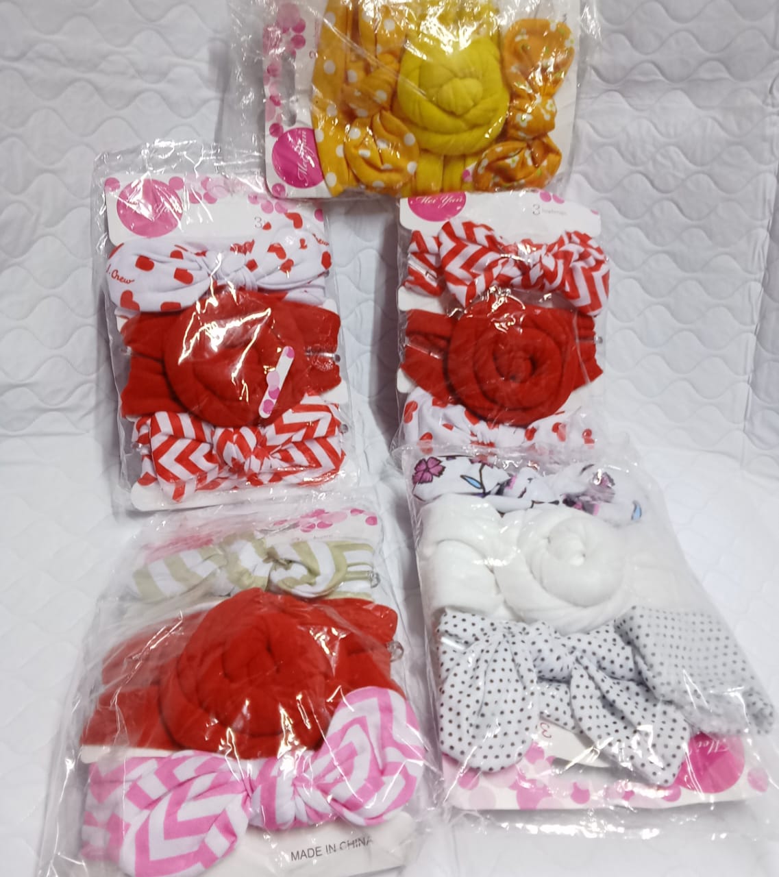 CLEARANCE OFFER Fashion 3PCs Most Adorable Turban Baby Girls Headband