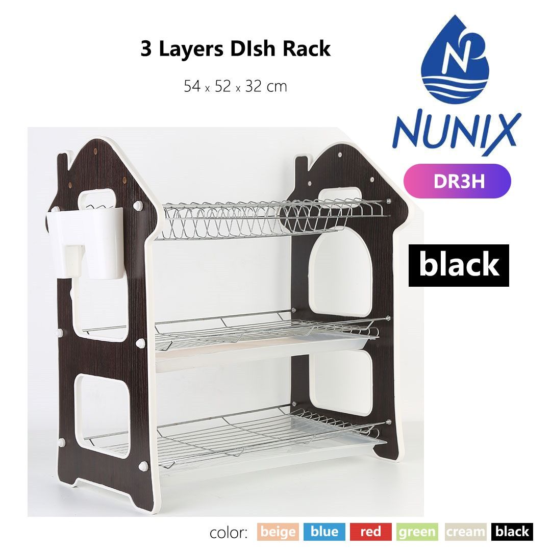 CLEARANCE OFFER  3 Tier Wooden Kitchen Rack -