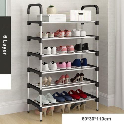 CLEARANCE OFFER 6-Layer Portable Unique Shoe Rack