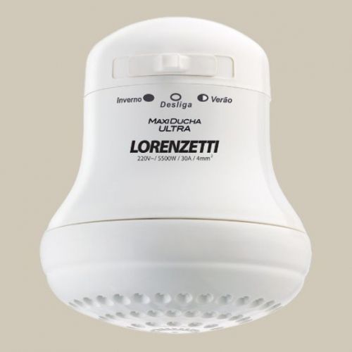 LIMITED OFFER Lorenzetti Ducha Ultra Instant Shower Head For Fresh Water