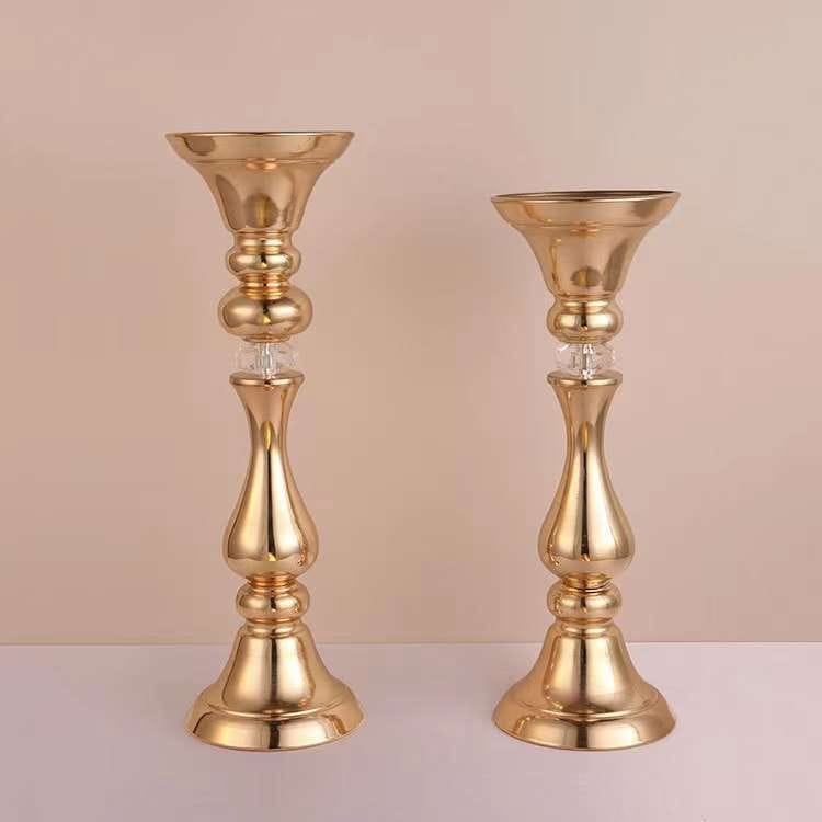 Wedding Home Hotel Gold European Decorations Metal Flower Stand ✓ Wedding Decoration, Flower Stand, Gifts Gypsum Decor, Console Decor