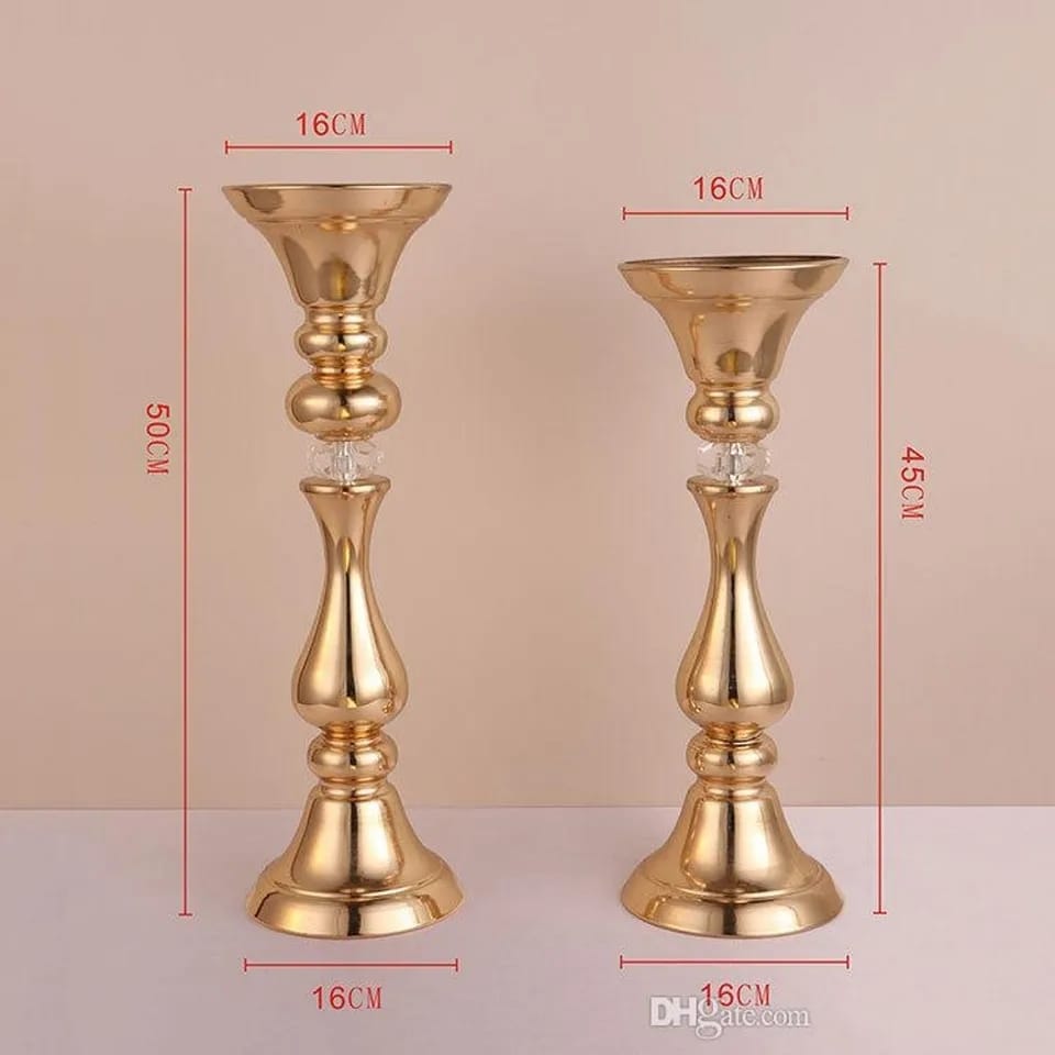 Wedding Home Hotel Gold European Decorations Metal Flower Stand ✓ Wedding Decoration, Flower Stand, Gifts Gypsum Decor, Console Decor