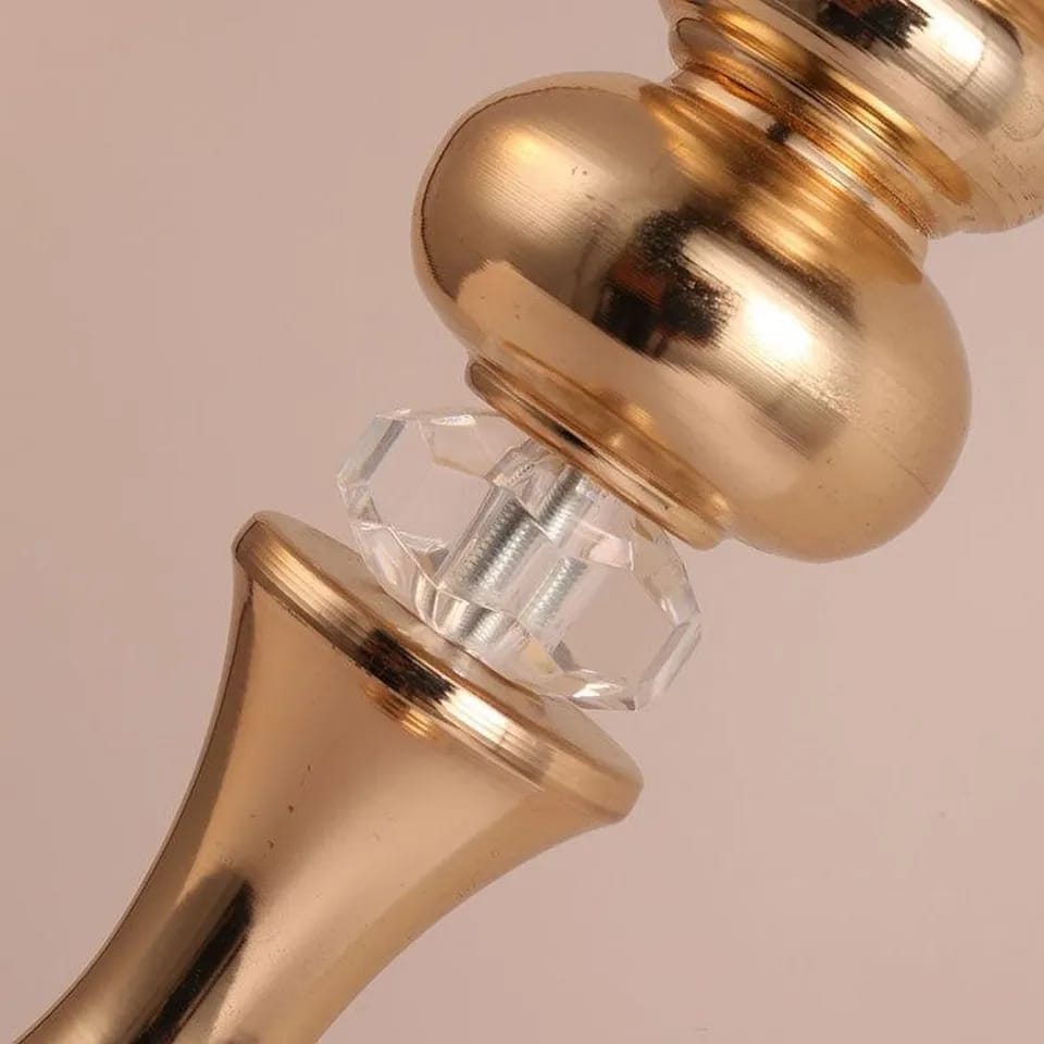 Wedding Home Hotel Gold European Decorations Metal Flower Stand ✓ Wedding Decoration, Flower Stand, Gifts Gypsum Decor, Console Decor