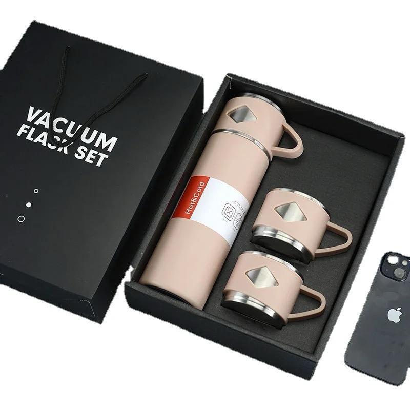 VACUUM FLASK.Generic Long Lasting Quality 500ml 304 Stainless Steel Thermos Cup ,With a: Gift Box Set.BEST GIFT FOR LADIES DURING BIRTHDAYS