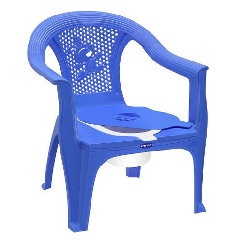 Plastic Small Potty Chair Has a lid of the same color
comfortable and fitting to seat on
comes in ,many colour