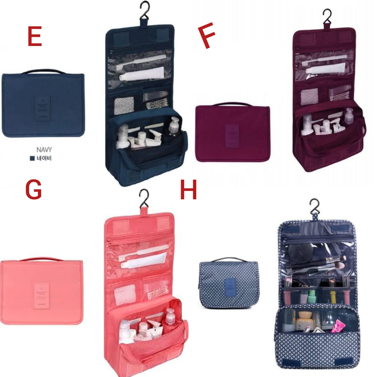 MAKEUP BAG. Fashion Portable Cosmetic Makeup Bag Light and soft material that is good for you to take it to travel.Big enough space to place your makeup stuff inside the bag, and excellent design