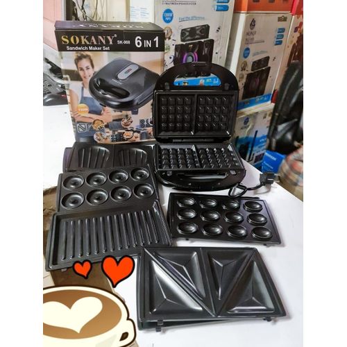 Sokany 6in1 sandwich maker