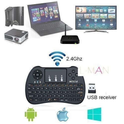 Wireless Bluetooth keyboard for TV box /smart TVs /android tv boxes