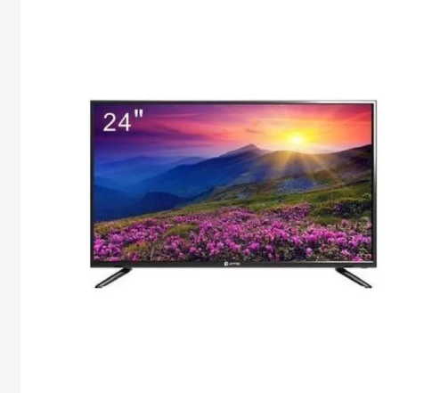 Amtec 24-Inch Digital LED TV – AC/DC Dual Power, Clear Images, Energy-Saving Television